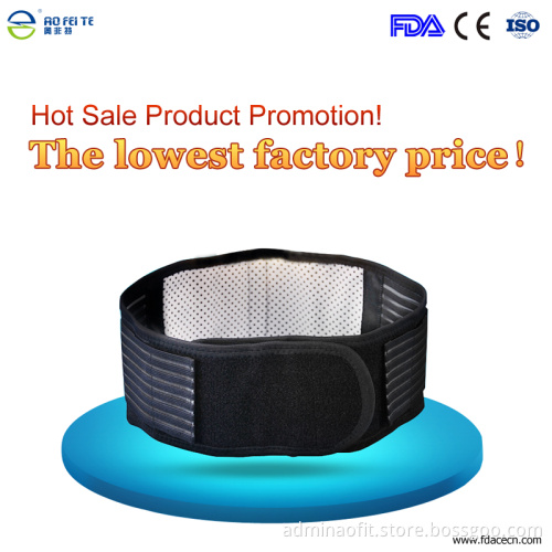 Sample Available CE/FDA Lumbar Waist Brace Use In Home Office Work Pain Relief Back Support Belt
